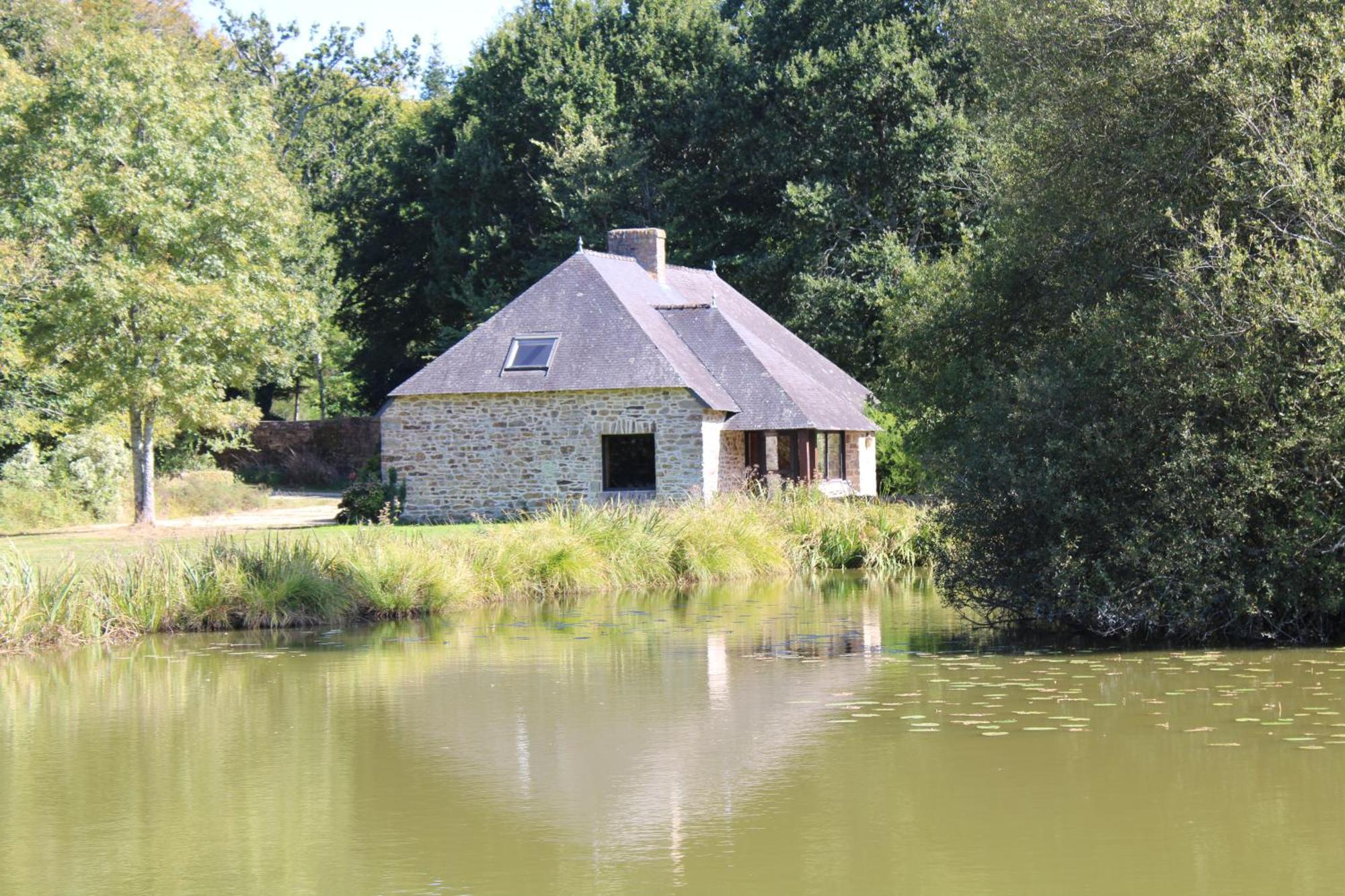 Chateau De Lannouan Landevant Bagian luar foto